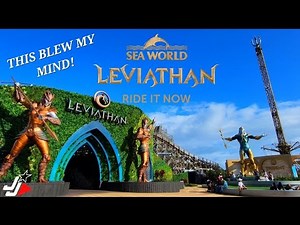 LEVIATHAN COASTER OPENING DAY & POV - SEA WORLD GOLD COAST