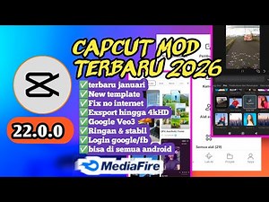 NEW UPDATE!!CAPCUT MOD APK PRO LATEST 2026 |CAPCUT V 22.0.0 | CAPCUT TUTORIAL