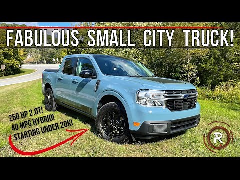 The 2022 Ford Maverick Is An Electrifyingly Efficient New Small Truck