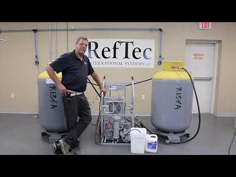 Reftec International's Lite Evac High Pressure Refrigerant Recovery System