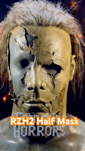 Rob Zombie’s Halloween II Half Mask - completely repainted and rehaired. “TAKE US HOME!
