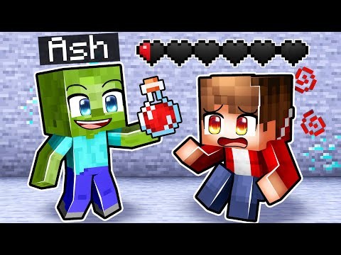 Viviendo como ZOMBIE BEBÉ en Minecraft!
