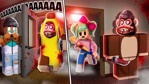 Become a Monkey Map in Roblox Gameplay