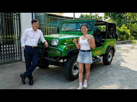 Genius Girl: Completely Repairs and Restores a 26-Year-Abandoned Vintage Jeep to Brand New Condition