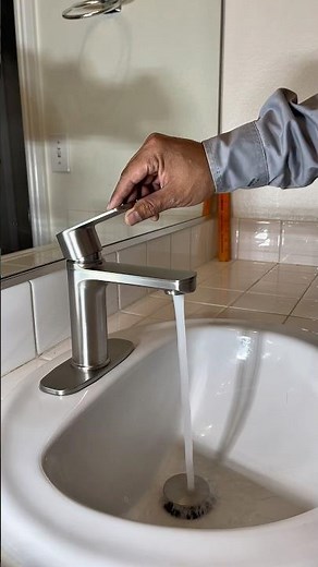 🏎️🚰 Bathroom Faucet Replacement, Quick Plumbing Fix!