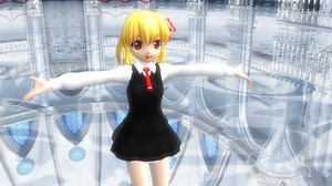 【東方MMD】ルーミアで恋の魔法（モデルVer.UP）