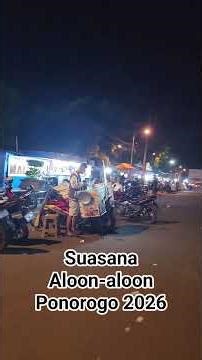 The Excitement of the Ponor Night Market in October 2026 #kangpardi #ponorogo