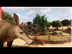 The Burrow ｜Aadvark Habitat ｜Planet Zoo Speed Build