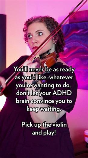 An important reminder that your ADHD brain will always have you convin...
