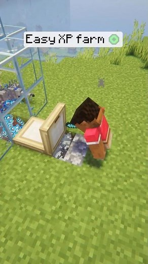 Minecraft Best XP Farm Ever ✨ #minecraft #minecraftbuilding