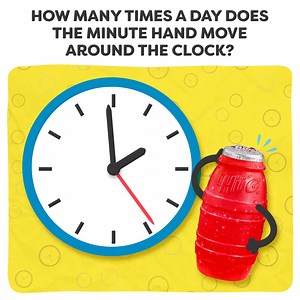 32K views · 108 reactions | ⏰ Tick-tock, how well do you clock? As Daylight Saving Time begins, time to spring into a fun challenge! How many times a day does the minute hand swirl around the clock? #daylightsaving #ticktock #timepuzzle #littlehugfruitbarrels® | Little Hug Fruit Barrels | Facebook