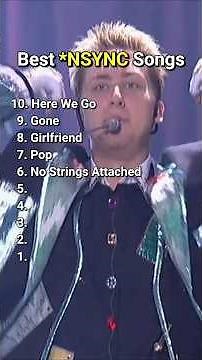 Top 10 Best *NSYNC Songs #nsync #top10 #bestsongs #bestmusic