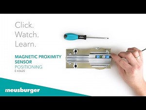 E 65620 magnetic proximity sensor - positioning