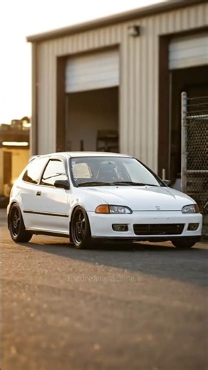 asmr honda civic estilo hatcback timelapse abandoned car restoration jdm #shorts