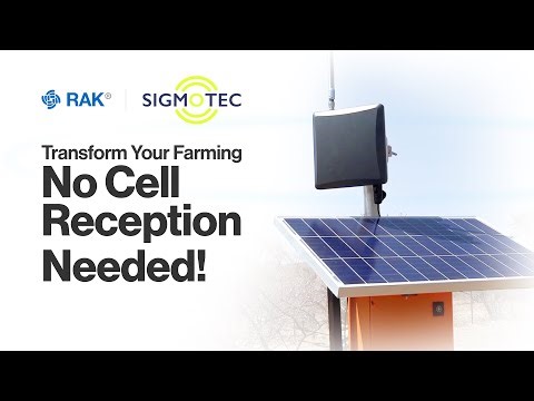 Sigmotec's Signal Tech for Automated Water & Livestock Tracking in Collaboration with RAKwireless