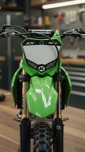 Kawasaki KX450F 🔥🏍️ | This Mini Dirt Bike Looks INSANE! #ytshorts #kawasaki #viral