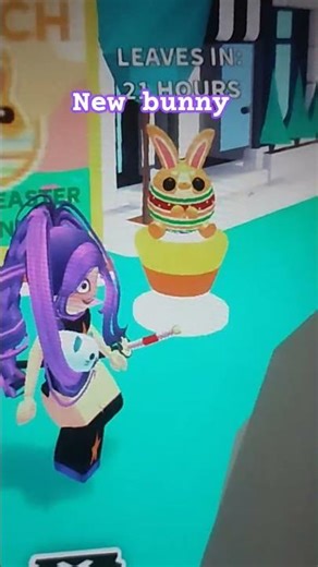I got the new bunny in adopt me #adoptme #bunny
