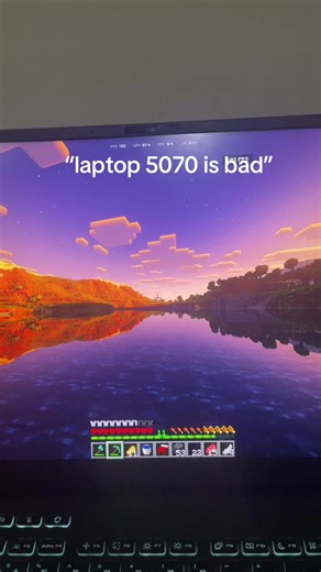 ive seen people get 30 fps on this #minecraft #shaders #gaminglaptop #fps #minecraftshaders