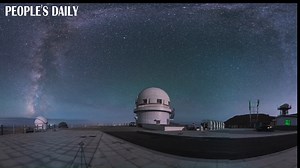 1.5K views · 25 reactions | Enjoy the grandeur of the Milky Way captured at the Lenghu astronomical observation base, where twinkling stars grace the telescopes in northwest China's Qinghai Province. #stargazing | VideoChina | Facebook