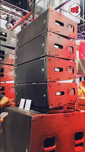 JBL Line Array and Subwoofer 🪅 3 Way Line Array 🥰 #jbl #sound #bass #linearray #rathodsoundsystems