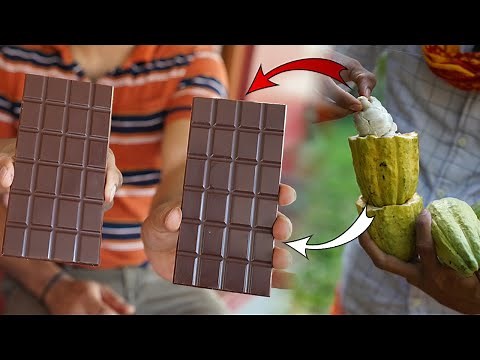 Cocoa pods to Chocolate | 100% Dark chocolate Making | ಚಾಕಲೇಟ್ | How to make Dark chocolate