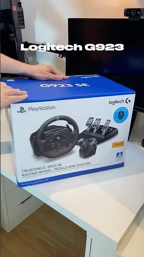 Full Setup Logitech G923 for Cinematic Sim Racing + Unboxing