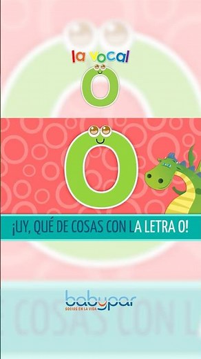 Canción de la vocal O 🐻​🌊​8️⃣ #shorts #infantil #cancionesinfantiles