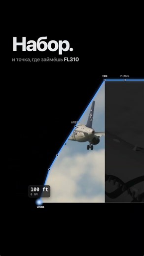 теперь знаешь где снижаться еще до вылета! вертикальный профиль - бесплатно на сайте)