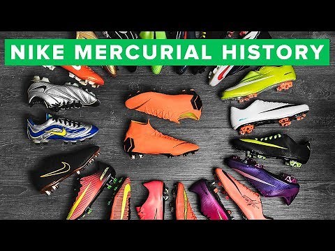 NIKE MERCURIAL - the history of all Nike Mercurial Vapor & Superfly football boots