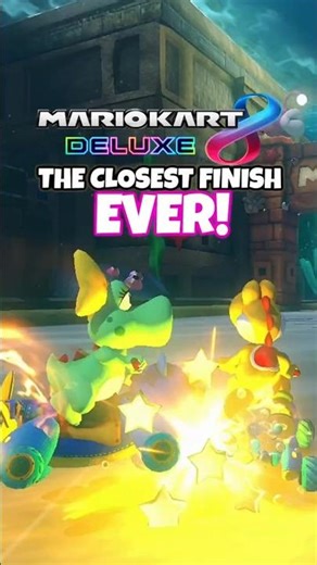 Did I Just Lose By One Inch in Mario Kart 8? - MARIO KART 8 DELUXE