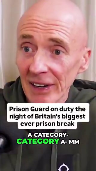 Prison Guard on duty the night of Britain's biggest ever prison break