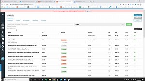 Advanced Concepts Part 4: Parts & Inventory