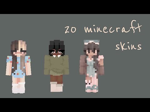 20 aesthetic minecraft skins for pc
