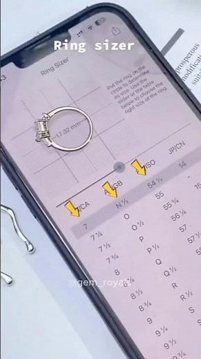 How to Measure Your Ring Size at Home Using Your Phone 📱💍 | Easy Ring Sizer Tutorial #shorts