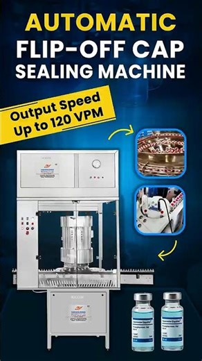 Vial Cap Sealing Machine | Injectable Vial Capping Machine | Vial Sealing Machine