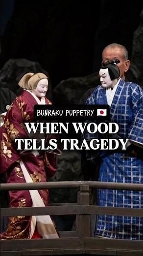 BUNRAKU : JAPAN TRADITIONAL PUPPETS CONTROLLED BY HUMANS