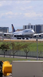 3.1K views · 41 reactions | Lufthansa Boeing 747-8i landing at LAX #fyp #boeing #shorts | planelord | Facebook