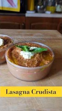LASAGNA CRUDISTA di Zucchine: Fresca e saporita perfetta per l'estate !