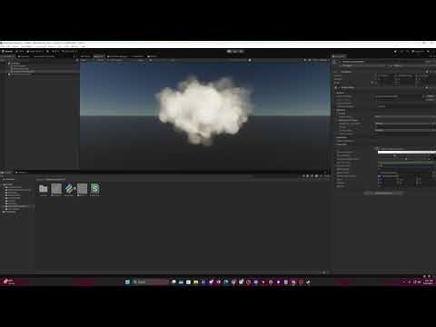 Realistic Smoke Grenade VFX Unity (HDRP/URP)