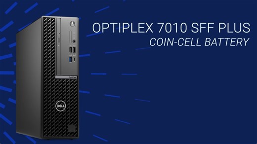 How to Replace the Coin Cell on Optiplex 7010 SFF PLUS
