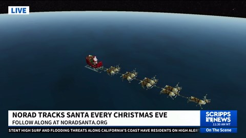 Santa Tracker: Follow St. Nick on his Christmas journey around the globe