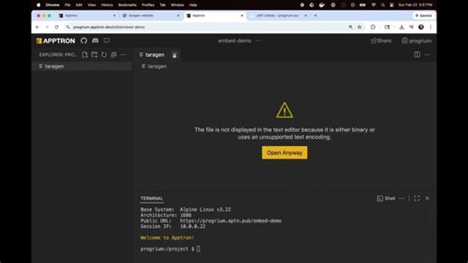 Embed Linux Software on Any Web Page with Apptron | Jeff Lindsay posted on the topic | LinkedIn