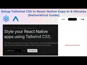 Setup Tailwind CSS in React Native Expo in 6 Minutes (NativeWind Guide)