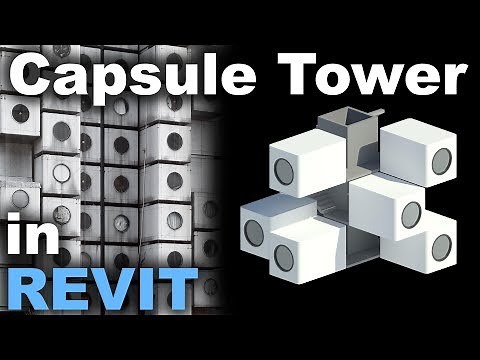 Capsule Tower in Revit Tutorial