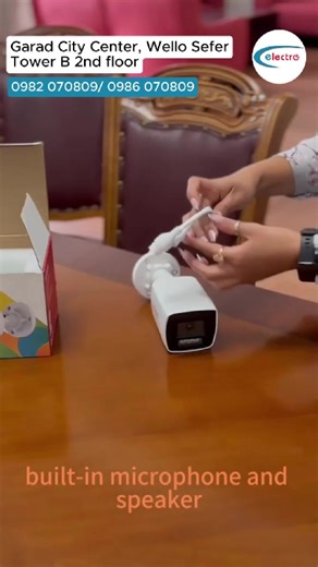 Hikvision ColorVu IP Camera Showroom in Ethiopia