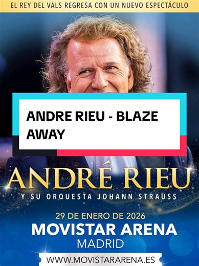 Andre Rieu in Madrid, Spain 🇪🇸. Jueves 29 de Enero del 2026. #live #andrérieu #conciertos #madrid #movistararena