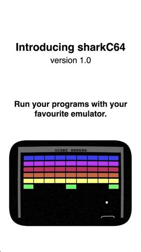 sharkC64 version 1.0 for the Commodore 64