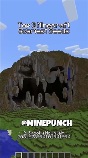 The SCARIEST Minecraft Seeds You Should NEVER Play! 😱💀 #shorts