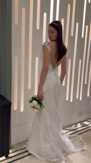 Las patricinhas Alquiler de vestidos de novia luxury incluye velo, ramo, tocado. #alquilerdevestidos