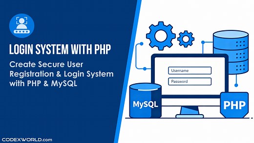 Secure Registration and Login System with PHP and MySQL - CodexWorld